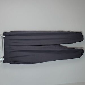 Loft high waist pull on crepe gauze beach pant